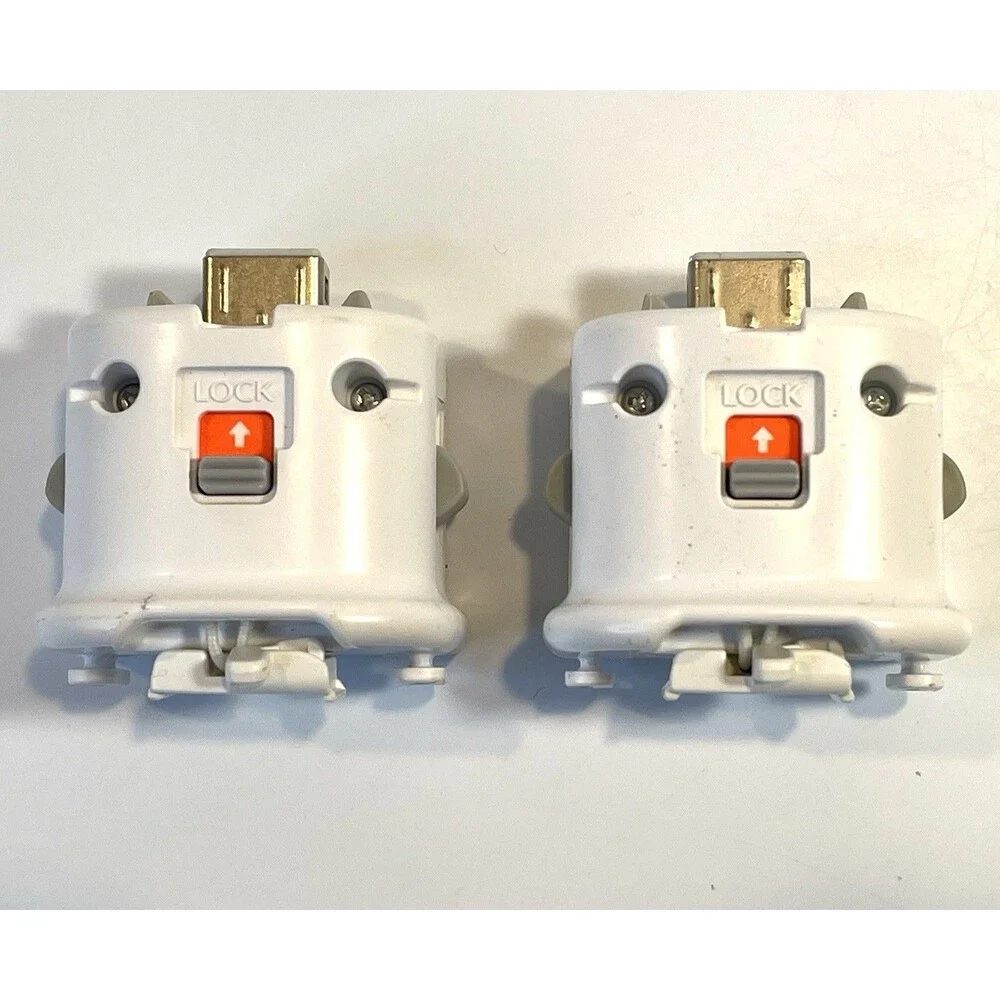 Nintendo Wii LOT Remote Motion Plus Adapter Nunchuck Lot w/ Sleeves Tested READ